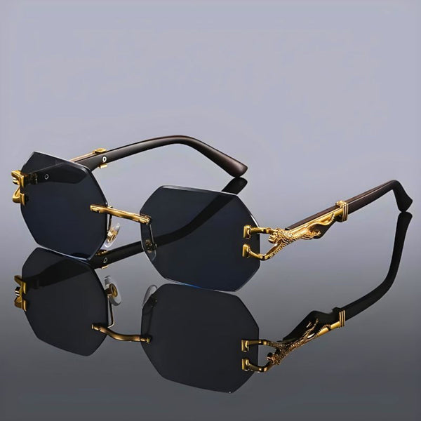 Lunettes de soleil sans monture