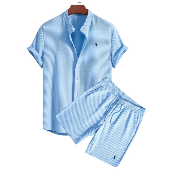 Tristan | Ensemble chemise et short estival