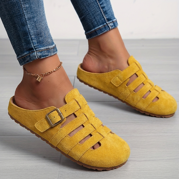 Nathalie | Sandales mules à enfiler confort