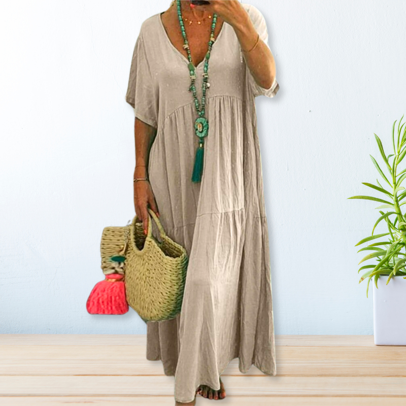 Maelis | Robe en Coton Lin
