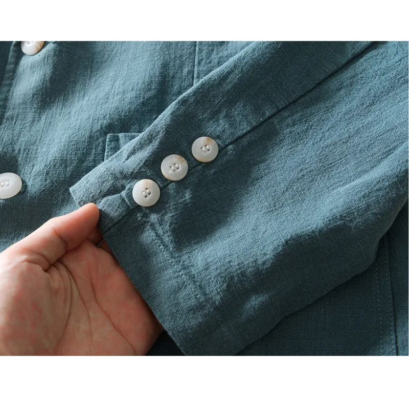 Marc | Blazer en lin et coton