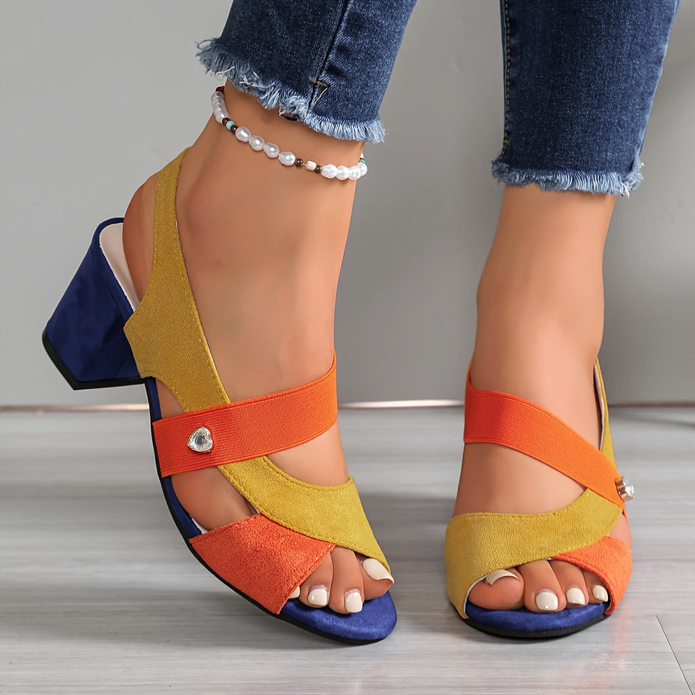 Linda | Talons bloc orthopédiques confort