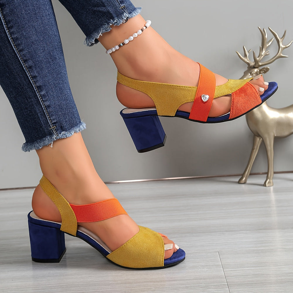 Linda | Talons bloc orthopédiques confort