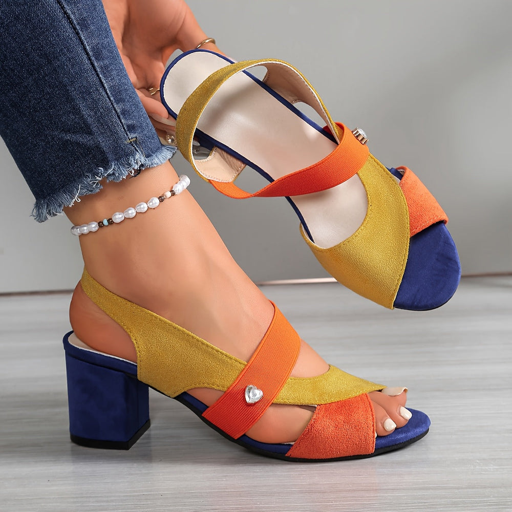 Linda | Talons bloc orthopédiques confort