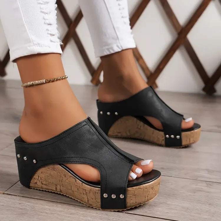 MELISSA – Sandales compensées confort