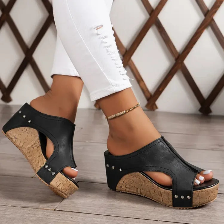 MELISSA – Sandales compensées confort