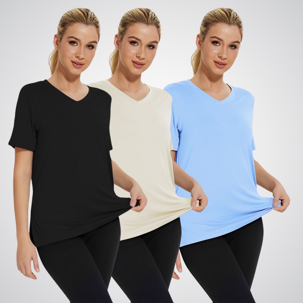 Selena | T-shirt décontracté (lot de 3)