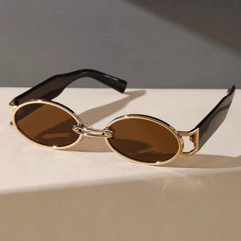 Lunettes de soleil ovales rétro Eclipse