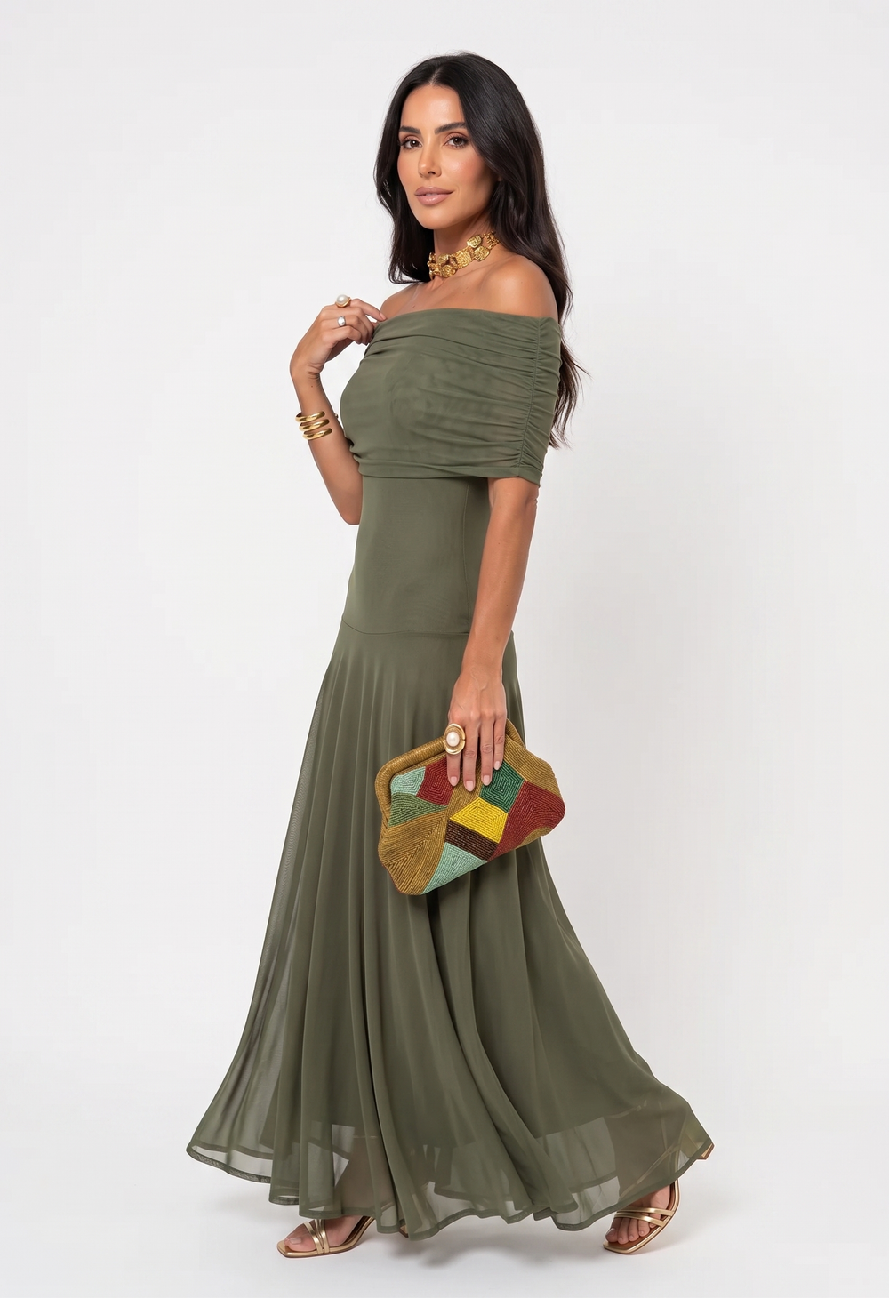 Carla | Robe maxi élégante