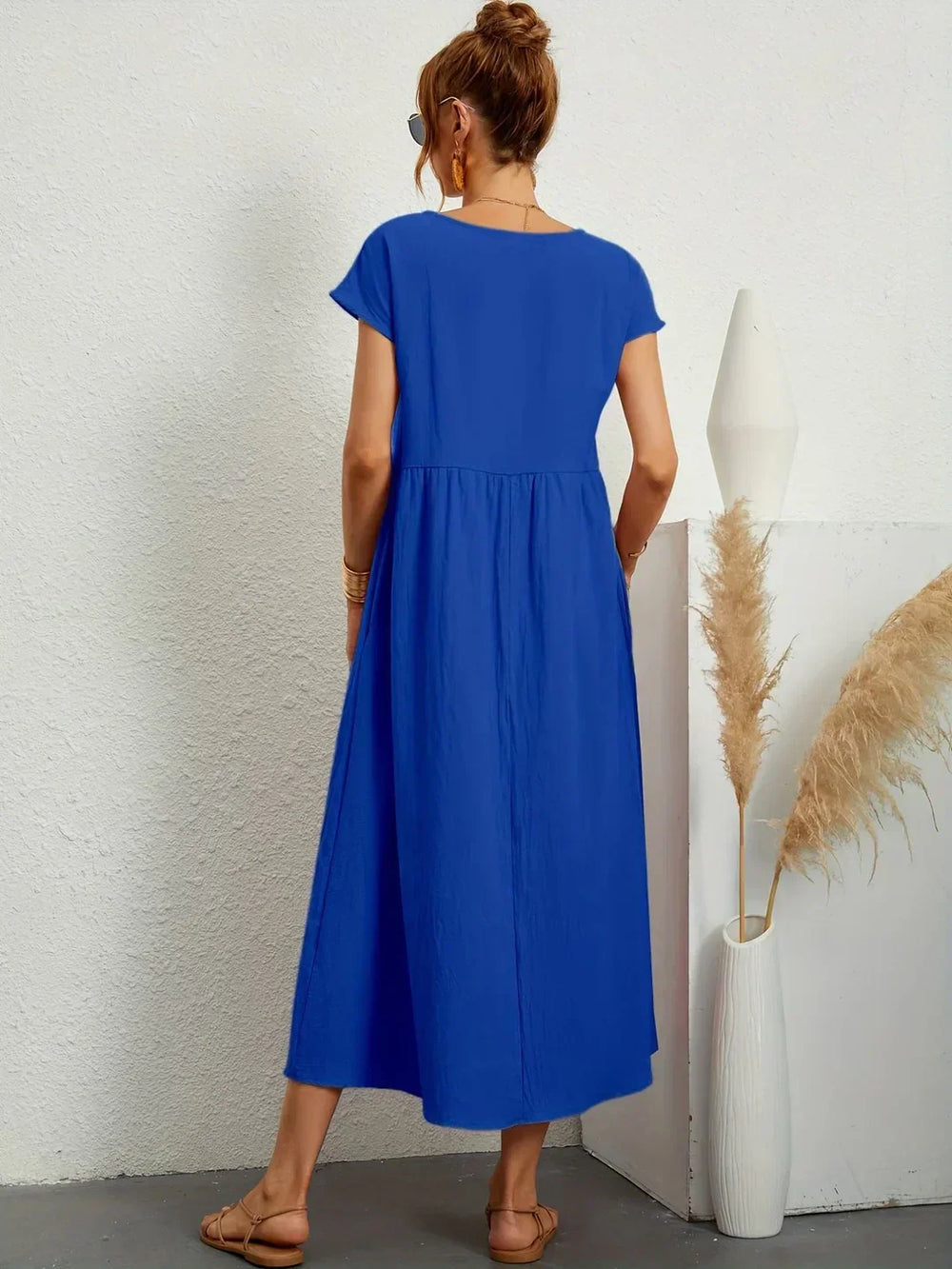 Gabrielle | Robe midi fluide intemporelle