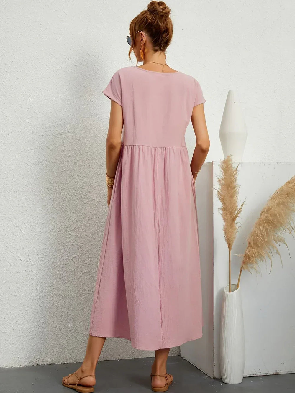 Gabrielle | Robe midi fluide intemporelle