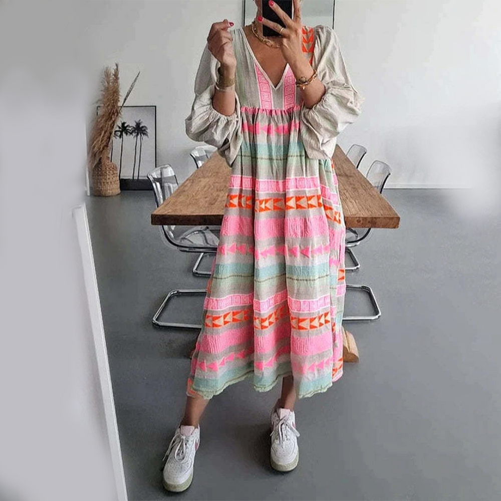 Jessenia - Robe Boho Confortable
