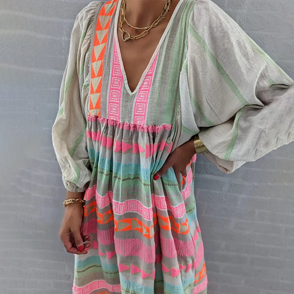 Jessenia - Robe Boho Confortable