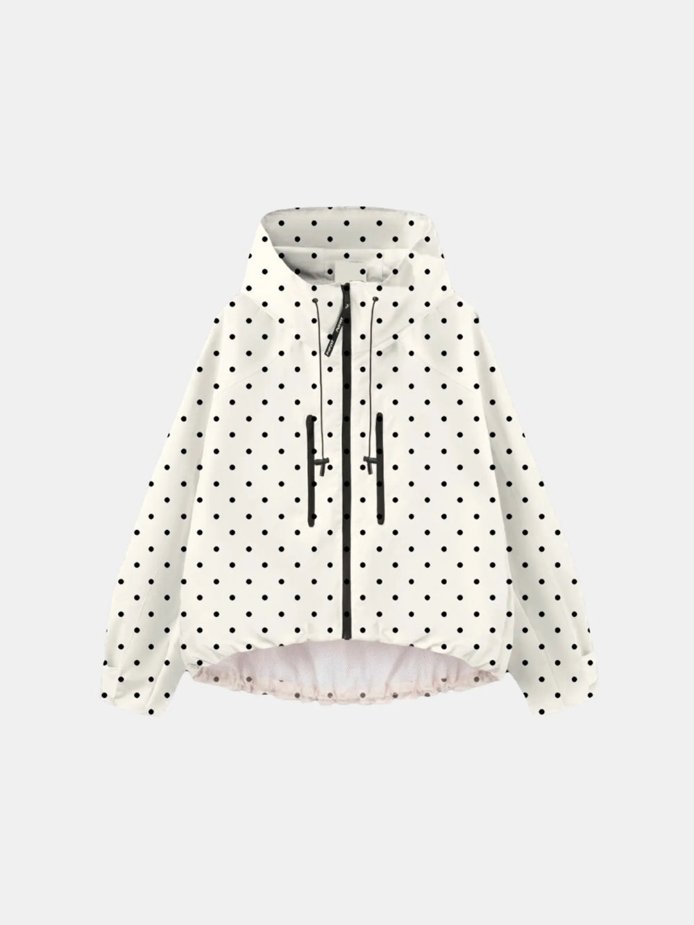 STM-TEX™ One Size Dot Short Oversized Rain Jacket