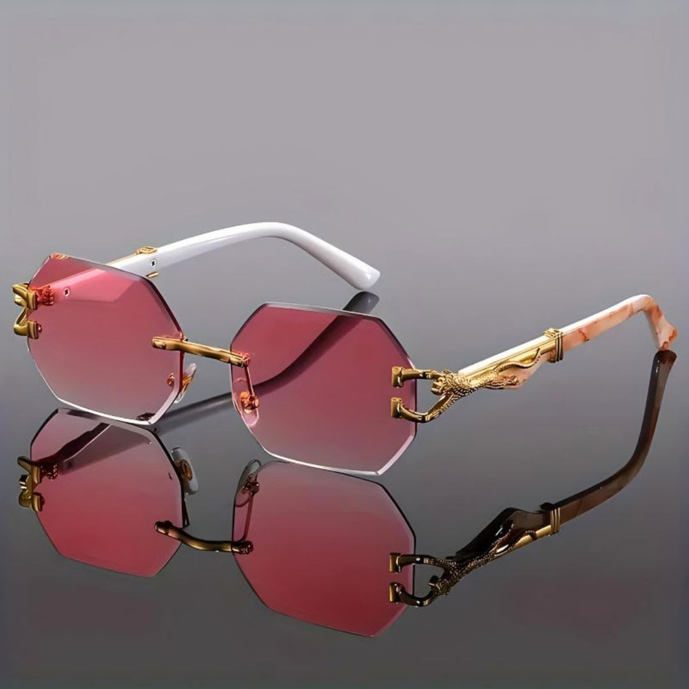 Lunettes de soleil sans monture