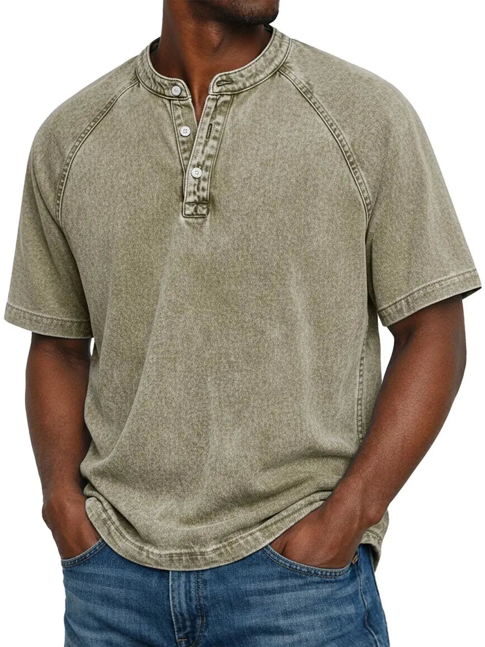 Alvaro | Chemise vintage à boutons pour homme