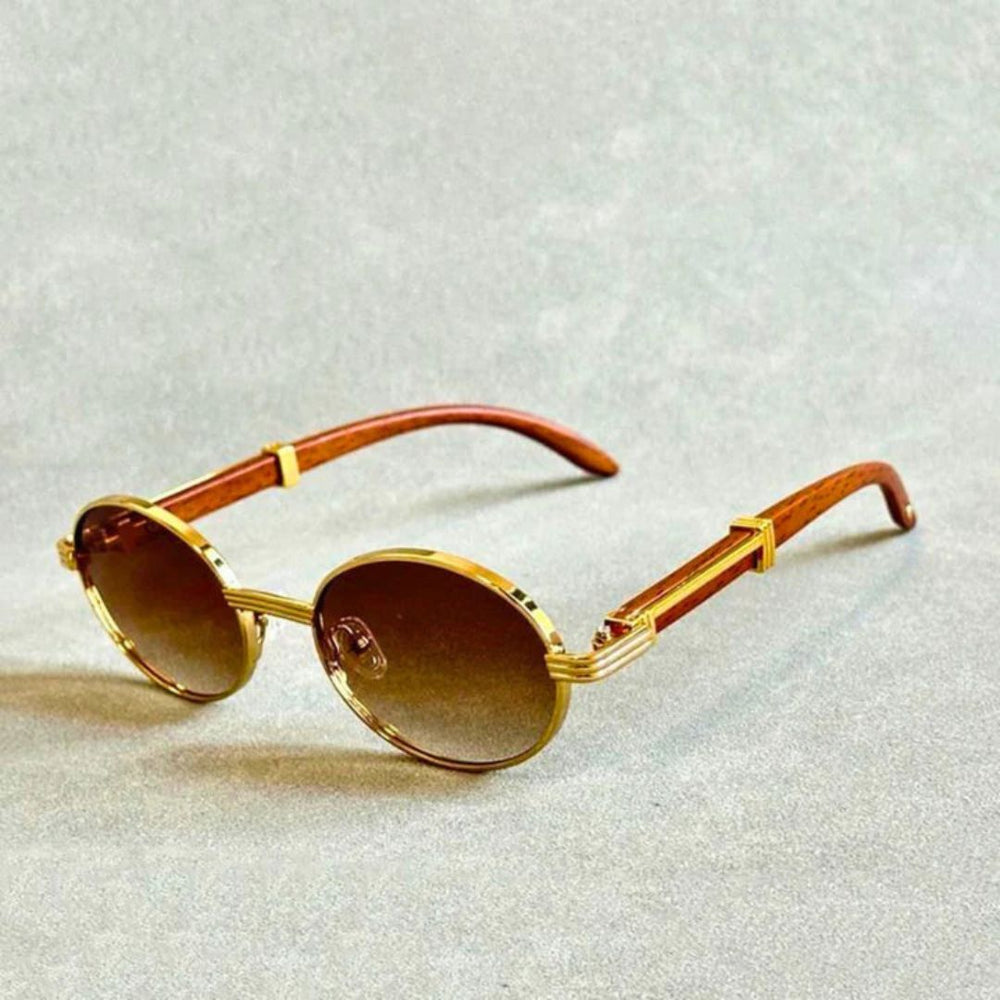 Lunettes de soleil rondes vintage Solara
