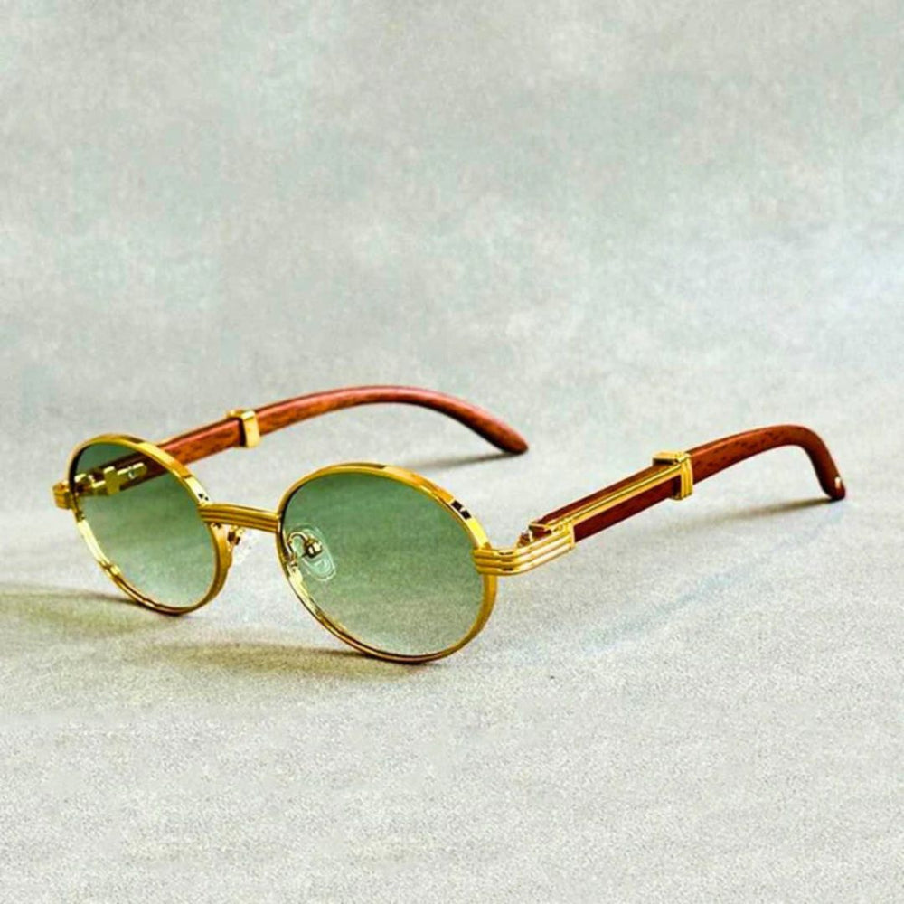 Lunettes de soleil rondes vintage Solara