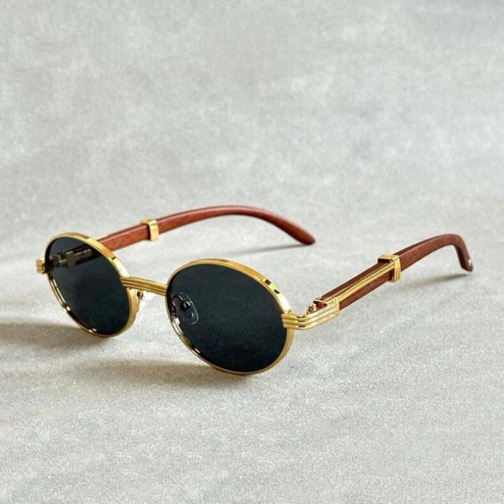 Lunettes de soleil rondes vintage Solara