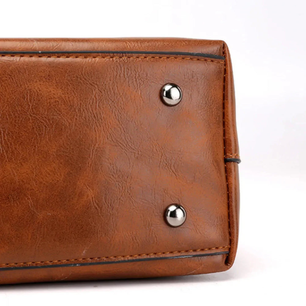 Sac fourre-tout en cuir PU pour femme Verona