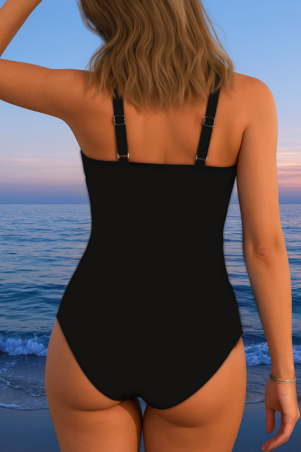 Éloria – Maillot de bain élégant à imprimé coloré