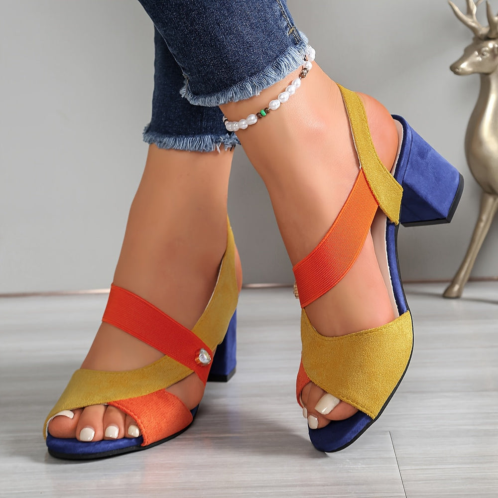Linda | Talons bloc orthopédiques confort