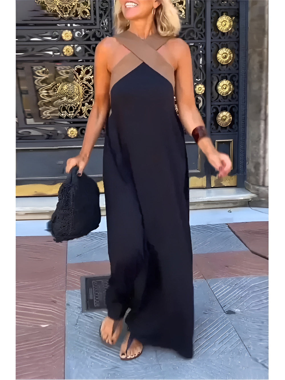 DELPHINE | ROBE À COUPE CROISÉE