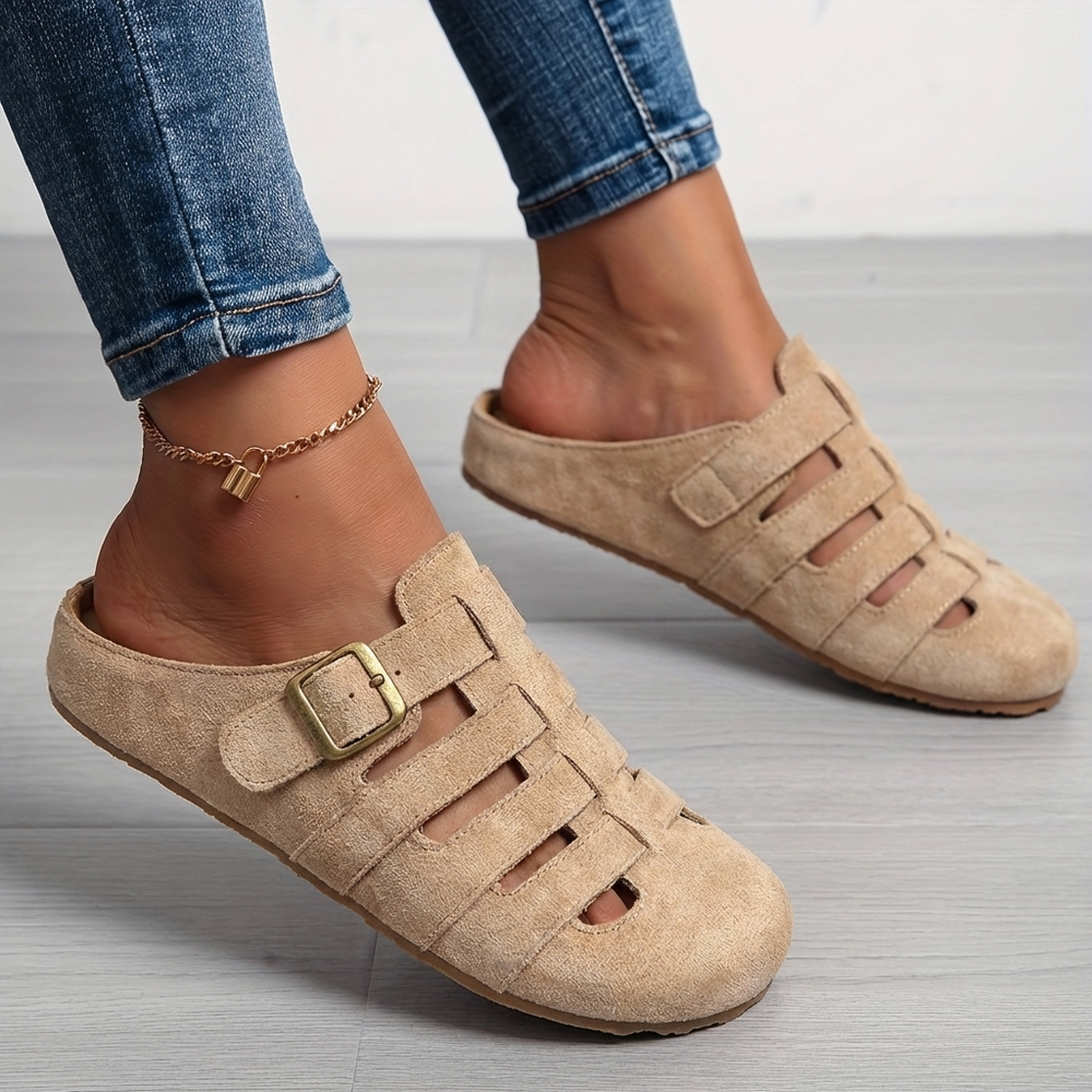 Nathalie | Sandales mules à enfiler confort